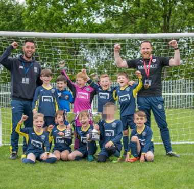 Under 8's cup double